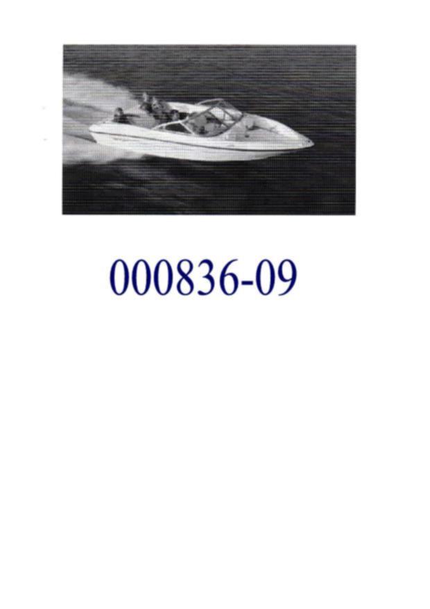 Motorboot mit Innenbordmotor (130 PS), nicht für die Seeschifffahrt geeignet, nicht mit wetterfesten Aufbauten, mit Windschutzscheibe und einer Länge (über alles) von 5,33 m.
(Abbildung siehe Anlage)