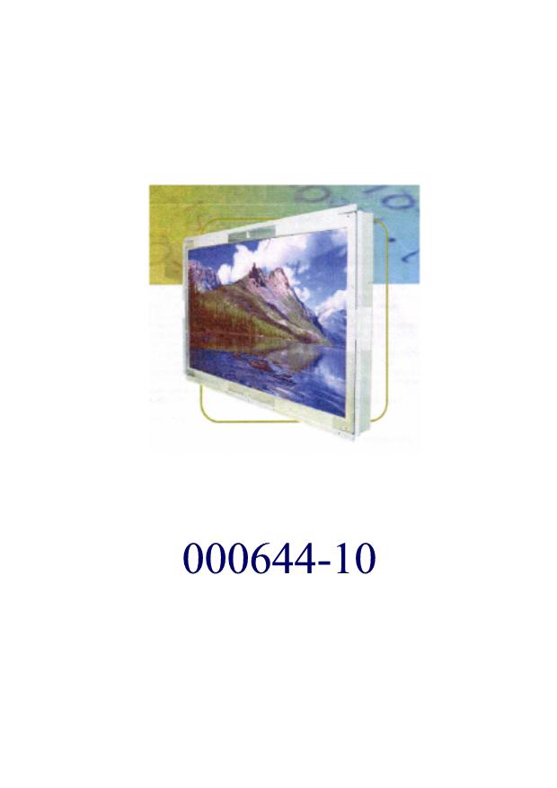LCD-Einbaumonitor,
- aus einer 42 Zoll Farb-TFT Flüssigkristallanzeige (Bildschirmdiagonale 106,7 cm, Bildschirmformat 16:9) mit einer Auflösung von 1366 x 768 Pixel, Hintergrundbeleuchtung, Signalelektronik in einem Gehäuse, mit 15-PIN D-Sub und Netzkabelanschluss,
- zur Anzeige von Bildern und Videos (kennzeichnende Haupttätigkeit). 
(Abbildung siehe Anlage)

"Monitor, ohne eingebautes Fernsehempfangsgerät, mit Flüssigkristallanzeige, nicht von der 
ausschließlich oder hauptsächlich in einem automatischen Datenverarbeitungssystem der 
Position 8471 verwendeten Art, für mehrfarbiges Bild, mit Eingangswechselstrom, mit einer 
Bildschirmdiagonalen von mehr als 55,9 cm und mit einem Bildschirmformat von 16:9 - LCD-Einbaumonitor".