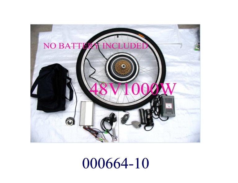 Zusammengesetzte Ware bestehend aus einem Fahrrad-Hinterrad 28“ und einem in die Nabe integrierten Elektromotor (Gleichstrommotor 1000 W, 48 V).
Zusammen mit nicht charakterbestimmendem Zubehör (Motorkontroller, Geschwindigkeitsregler, Sensoren und Verbindungskabeln).
Der Umbausatz dient zur Umrüstung eines Fahrrades zu einem Elektrofahrrad.
Der Charakter der zusammengesetzten Ware wird durch den Gleichstrommotor bestimmt.
(Abbildung siehe Anlage)

"Gleichstrommotoren, mit einer Leistung von mehr als 750 W bis 75 kW".