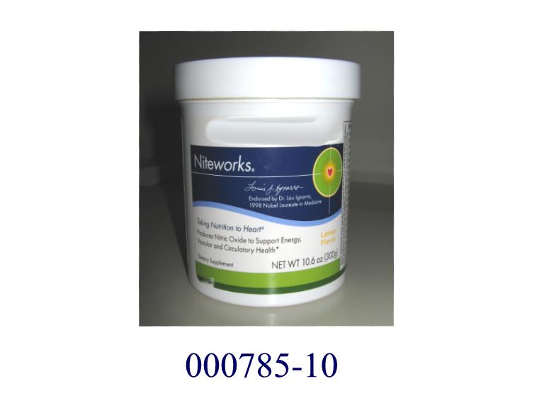 Arzneiware, in Form einer hellcremefarbenen, citrusfruchtartig riechenden, pulverförmigen, nicht alkoholhaltigen Zubereitung aus Aminosäuren (Arginin, Citrullin), fett- und wasserlöslichen Vitaminen (Vitamin E, Vitamin C und Folsäure), einem Pflanzenextrakt, alpha-Liponsäure, Maltodextrin, Citronensäure, sowie geringfügigen anderen Zusätzen; alpha-Liponsäure weist als Lebertherapeutikum therapeutisch/prophylaktische Wirkung auf; aufgemacht in einer etikettierten, weißen Kunststoffdose mit weißem Schraubverschluss und Innenversiegelung zu 300 g.