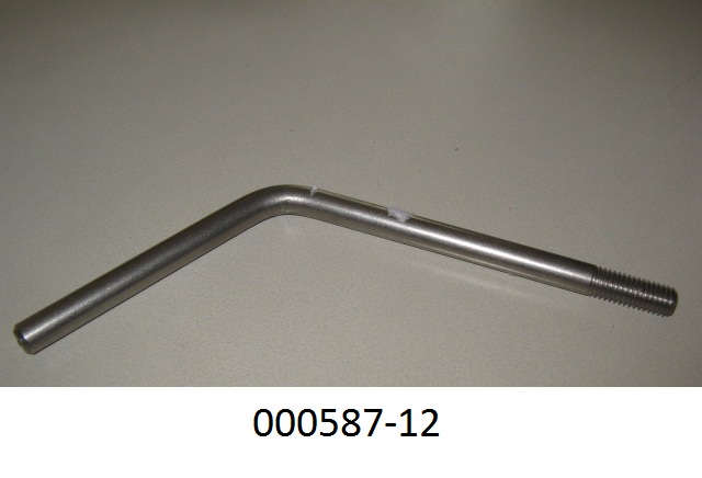 Überspannungsableiter,
- es handelt sich um massives, zylindrisches Erzeugnis, mit Gewinde, aus Edelstahl (X5CrNi18-10), mit einer 
  Gesamtlänge von 185 mm, einem Ø von 8 mm. Das Erzeugnis ist in der Länge von 75 mm in einem Winkel von 
  ca. 45° gebogen und an einem Ende mit einem Gewinde versehen.
- für eine Spannung von über 1000 V,
- zum Schützen von elektrischen Stromkreisen durch Ableiten einer Überspannung durch Lichtbogenzündung;
- dient als Funkenhorn bei Porzellandurchführungen von Transformatoren.
(Material lt. Antragstellerangabe)
(Abbildung siehe Anlage)

"Elektrisches Gerät zum Schützen von elektrischen Stromkreisen, für eine Spannung von 
mehr als 1000 V, nicht für bestimmte Luftfahrzeuge, - Überspannungsableiter".