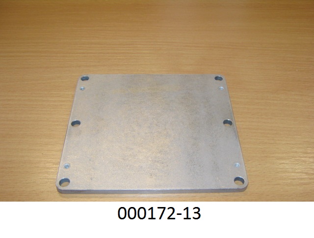 Eine Platte (Trägerplatte, Abmessungen: (LxBxH) 13,2x12,2x0,5 cm) aus vernickeltem Aluminium/Siliziumcarbidcermet, welche an den Längsseiten je drei Schraublöcher aufweist. Die Ware dient als Trägerplatte aus Aluminiumsiliziumcarbit für elektronische Schaltungen.
(Abbildung siehe Anlage)