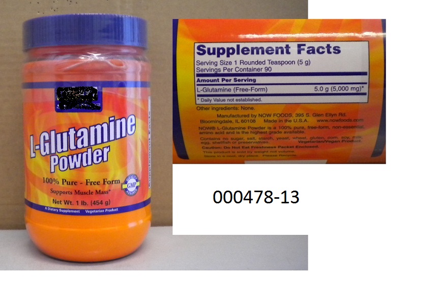 Acyclisches Carbonsäureamid, und zwar Glutamin (Levoglutamid – 2-Amino-4-carbamoylbutansäure), in Form eines weißen, feinen Pulvers; aufgemacht in einer etikettierten, orangefarbenen Kunststoffdose mit dunkelblauem Klappverschluss mit Sicherungsring und Innenversiegelung zu 454 g; das Erzeugnis dient als Nahrungsergänzung.