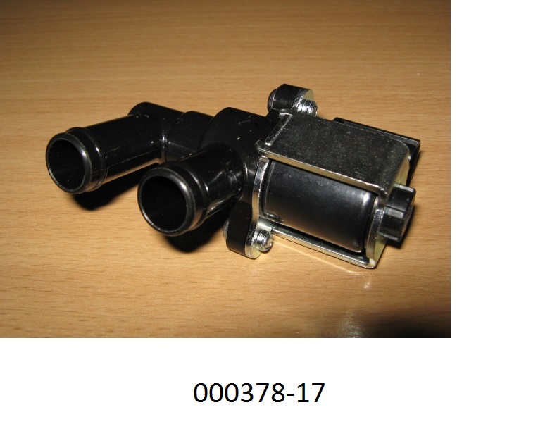 Speziell nach technischer Zeichnung gefertigtes Regelventil aus Kunststoff und Metall, welches einen elektrischen Steckkontakt, einen Befestigungsring, einen Elektromotor, einen Verteiler und je einen Lufteingangs- und einen Luftausgangsstutzen besitzt.
(Abbildung laut Anhang)