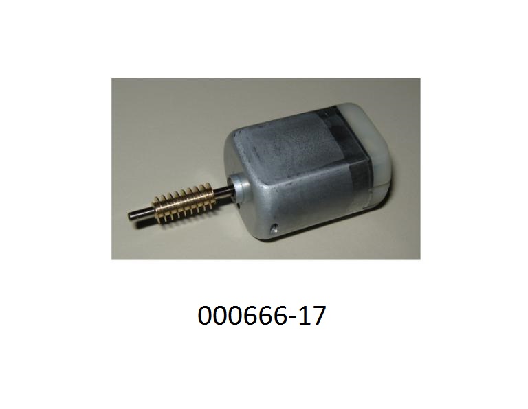 Spezifisch nach Werkszeichnung gefertigter Gleichstrommotor,
- mit B?rsten und einem Innenrotor mit Drei-Phasen-Wicklung, f?r einen Temperaturbereich 
von -40?C bis +85?C,
- mit einer Leistung von weniger als 37,5 W und einem Spannungsbereich von 10 V - 17 V,
- mit einer an der Motorwelle befestigten Schnecke,
- Geh?useabmessungen (DxL): ca. 24,2 x 34,9 mm,
- zur Verwendung in verschiedenen Anwendungsbereichen.