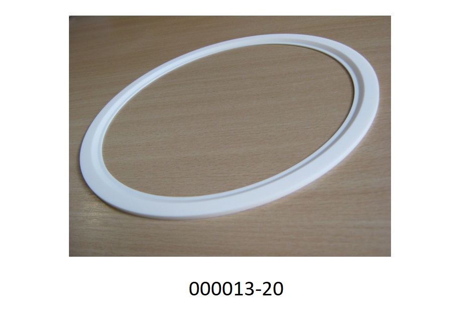 Es handelt sich um ist einen ca. 1,6 cm breiten, gelbstichigen, undurchsichtigen, sich nach innen verjüngenden Ring aus Aluminiumoxidkeramik, mit einer Dicke von ca. 3,5 mm und einem Außendurchmesser von ca. 228 mm.
Die keramische Ware zu technischen Zwecken mit einer Mohs-Härte von 9 oder mehr besteht aus 99,41 GHT Aluminiumoxid (Al2O3), sowie Anteilen von SiO2, MgO, Na2O, BaO, CaO und Cs2O.
(Abbildung laut Anlage)