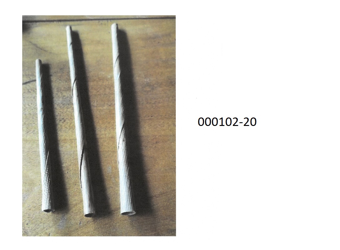 Pflanzliches Erzeugnis, anderweit weder genannt noch inbegriffen, und zwar Trinkhalm aus Kokospalmblättern, die (lt. Angaben des Antragstellers) ohne Verwendung von Zusatzstoffen (z.B. Chemikalien, Klebstoffe, Wachse, etc.) hergestellt werden; mit verschiedenen Durchmessern und auf verschiedene Längen geschnitten.
