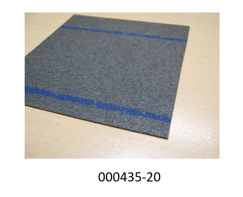 Reibungsbelag in Form von Reibpapier,
- bestehend aus einem kunststoffgebundenen Vlies auf Basis von Cellulosefasern, Grafit und Aramidfasern,
- mit einer Dicke von weniger als 20mm, zur Verwendung bei der Herstellung von Reibungskomponenten,
- nicht montiert.
 (Abbildung siehe Anlage)