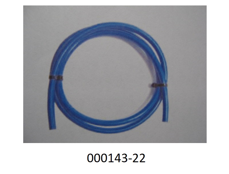 Schlauch
- aus Kunststoff (Polyethylen), 
- biegsam,
- mit einem Durchmesser von 10mm und einer Länge von 150m,
- einem Druck von unter 27,6 MPa standhaltend,
- weder Form-, Verschluss- noch Verbindungsstücke aufweisend,
- dient als flexible Verbindung einer Wasserleitung zu den Tränkestellen (nicht Gegenstand dieser VZTA) im Stall.
 (Abbildung siehe Anlage, Materialangaben laut Antragsteller)
.