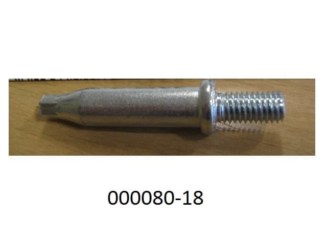 Es handelt sich um ein ma?haltig nach Werkszeichnung gefertigtes massives, zylinderf?rmiges Erzeugnis mit Gewinde, aus anderem legiertem Stahl (Material 23MnB4).
Der verzinkte Bolzen mit einer Zugfestigkeit von 800 MPa hat eine L?nge von 61,5 mm und einen Schaftdurchmesser von 10 mm, und ist an einem Ende konisch zulaufend mit einem Au?ensechskant (SW 6 mm) versehen. Am anderen Ende ist der Schaft zu einem Flansch mit Sperrverzahnung ausgearbeitet, und auf einer L?nge von 16,6 mm mit einem metrischen Gewinde M8 versehen.
(Angaben laut Antragsteller)
(Abbildung laut Anlage)