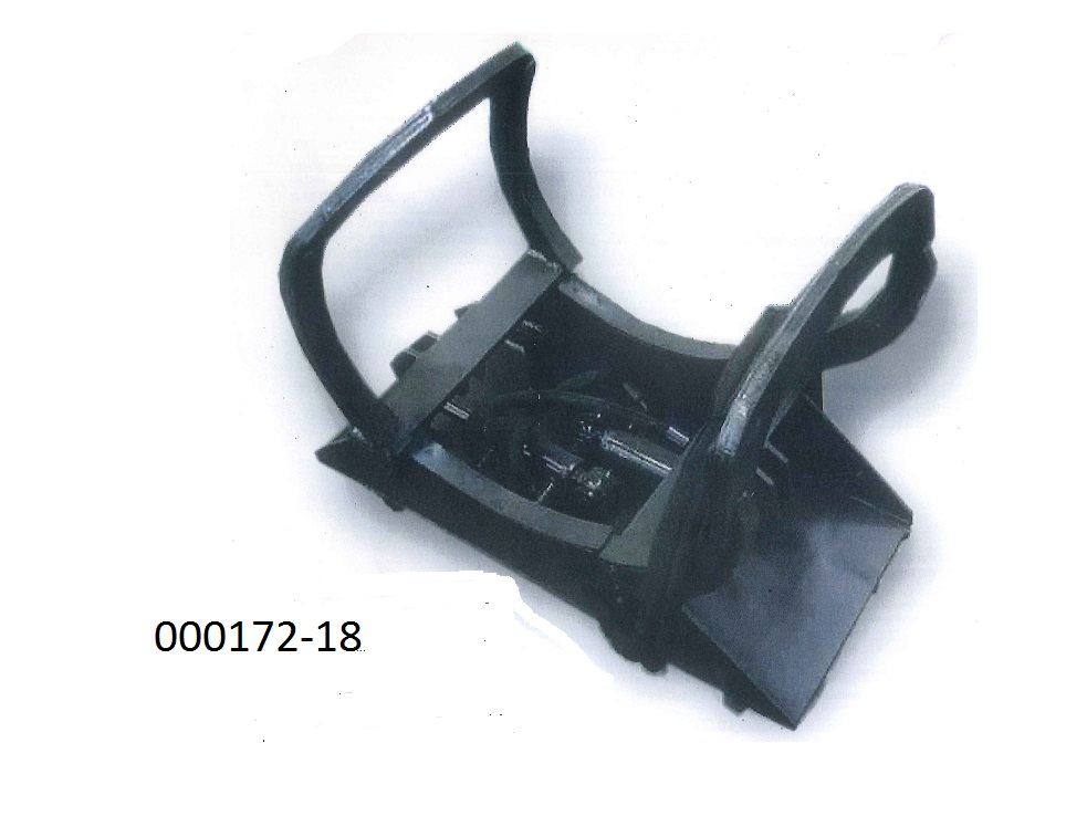Teil, erkennbar ausschlie?lich oder haupts?chlich f?r Maschinen der Position 8425 bis 8430 bestimmt, in Form einer Fass- oder Ballenzange f?r einen elektrisch betriebenen Hoflader,
- bestehend aus Stahl und mit zwei Hydraulikzylinder verarbeitet,
- mit Abmessungen von ca. 600mm x 1500mm (maximal offen) x 600mm (HxBxT) und einem Gesamtgewicht von 220kg (leer),
 (Abbildung siehe Anlage, Materialangaben laut Antragsteller)