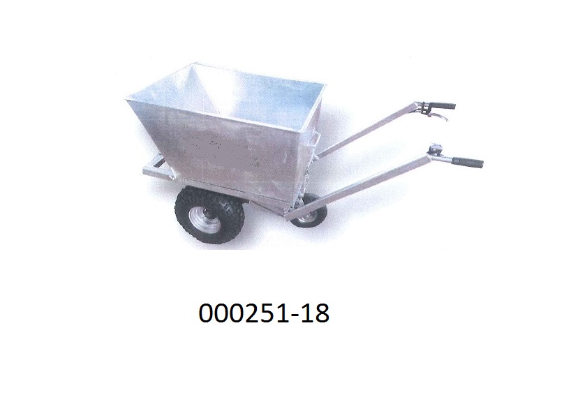 Elektrokarren ohne Hebevorrichtung
- mit einem Fahrmotor (1x 350W),
- bestehend aus einer vollverzinkten Wanne mit einem Ladevolumen von 250l (gestrichen) bzw. 350l (geh?uft), einem Aufbau und zwei Schubstangen,
- mit einem Gewicht von 120kg (Betriebsgewicht inkl. Batterie),
- mit R?dern ausgestattet.
(Abbildung siehe Anlage, Materialangaben laut Antragsteller)
