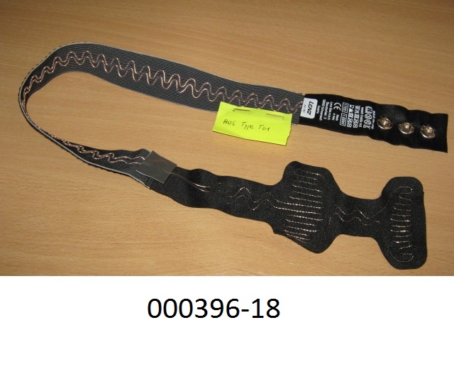 Anderes konfektioniertes Bekleidungszubeh?r, in Form eines Niederspannungsheizelementes,
- bestehend aus einem ca. 65 cm langen, elastischen Band aus einem Gewirke aus synthetischen Spinnstoffen auf Polyamidbasis (Polyamidfilamente) und Elastomerf?den auf Urethanbasis,
- an einem Ende mit drei Druckkn?pfen ausgestattet,
- am anderen Ende befindet sich ein aufgeklebtes, textiles, gewirktes Fl?chenerzeugnis aus Polyesterfilamenten,
- das Band und das aufgeklebte Fl?chenerzeugnis sind mit aufgen?hten, kunststoffumh?llten Litzendr?hten ausgestattet,
- abgepasst hergestellt und gebrauchsfertig, daher konfektioniert,
- laut Antragsteller dazu vorgesehen, in Schuhe, Kleidungsst?cke etc. eingearbeitet zu werden.
(Abbildung siehe Anlage)