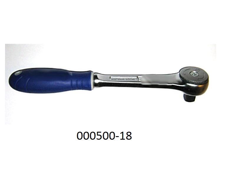 Feinzahnknarre (Länge 250 mm) sog. Ratsche, aus Chrom-Vanadium-Stahl, mit 1/2"-Vierkantantrieb, umschaltbar für Rechts- und Linksgang.
Das mit einem kunststoffummantelten Griff versehene Handwerkzeug mit arbeitendem Teil aus Stahl dient zum Antrieb von auswechselbaren, handbetätigten Steckschlüsseleinsätzen.
(Angaben laut Antragsteller)
(Abbildung siehe Anlage)