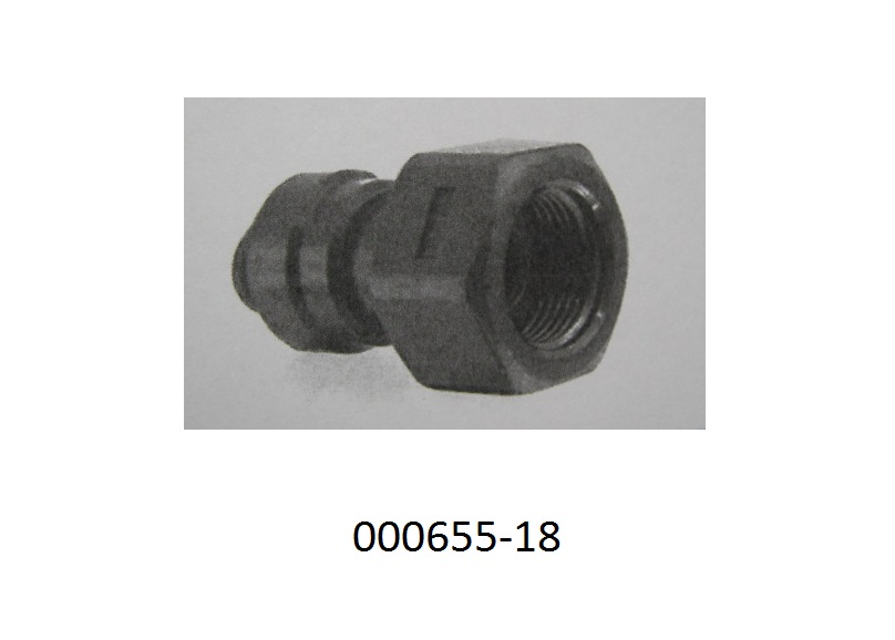 Spezifisch nach Werkszeichnung geformter Kunststoffteil aus PVC (Kupplung/Schlauchkupplung, 10mm x ½ female), mit einem Innengewinde und einem Außensechskant. Dient als Schraubverbindung für Schläuche und Rohre.
(Angaben laut Antragsteller)
(Abbildung siehe Anlage)