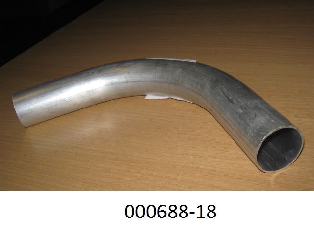 Ein halbrund gebogenes Rohr (Abmessungen: L x ID ca. 32 x 3,2 cm) sog. Stecküberbogen, aus nicht legiertem, stranggepresstem Aluminium.
Mit einem Gehalt von 99,88 GHT an Aluminium (Al), sowie Anteilen an Eisen (Fe), Zink (Zn), Nickel (Ni), Kupfer (Cu).
(Abbildung siehe Anlage)