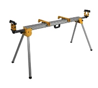 Apart aangeboden toebehoren voor zaagmachines, zijnde een onderstel en werksteun uitsluitend gebruikt als hulpstuk voor tafel-, afkort- en verstekzagen uitgerust met een grondplaat. De onderstellen bieden ondersteuning bij het zagen van groter materiaal.
Dit toebehoren heeft vier inklapbare poten, een geïntegreerd handvat en al dan niet wielen met het oog op transport. Ze zijn voorzien van montagebeugels die compatibel zijn met de zaagmachines waarvoor ze bestemd zijn.
De onderstellen zijn vervaardigd van een lichtgewicht constructie van aluminium. 
Verdere objectieve kenmerken:
•	Gewicht van 7 tot 27,7 kg;
•	Een lengte van 650 tot 1765 mm (uitbreidbaar tot 3845 mm);
•	Een hoogte van 419 tot 830 mm;
•	Een laadvermogen tussen 68 en 454 kg.