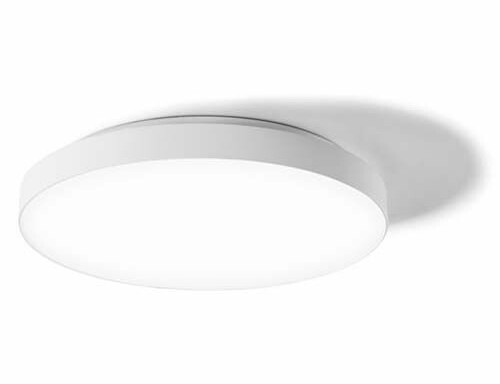 Een verlichtingstoestel (10 W) met armatuur die een warm wit licht uitstraalt en binnenin reeds voorzien is van een chip. Het toestel is opgebouwd uit een witte of zwarte basis en een cover in polycarbonaat.

Het omvat de volgende (technische) eigenschappen:
-lumen output: 900;
-aantal leds: 288;
-lichtkleurtemperatuur : 3000 Kelvin;
-aansluitspanning (vac): 200 à 240;
-frequentie (Hz): 50 à 60;
-interne driver aanwezig;
-niet dimbaar;
-flicker free;
-afmetingen (L x B x H): 320 x 320 x 54,5 mm;
-gewicht: 1,6 kg.