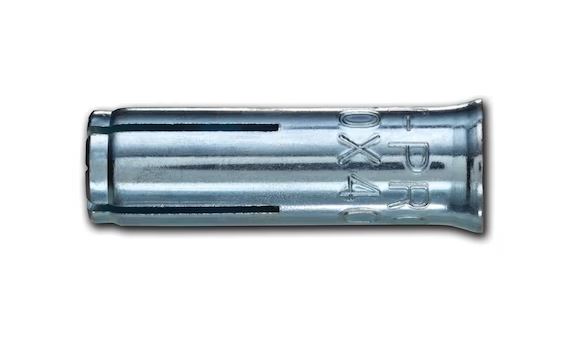 Inslagankers van verzinkt staal, met een cilindrische vorm en 4 expansiesleuven. De goederen hebben een interne schroefdraad variërend tussen M6 en M20 afhankelijk van het type.
De ankers worden onder andere gebruikt in mechanische, elektrische en loodgietersinstallaties. Ze worden met een manueel gereedschap aangebracht in beton van diverse sterktes, in alle montagerichtingen.