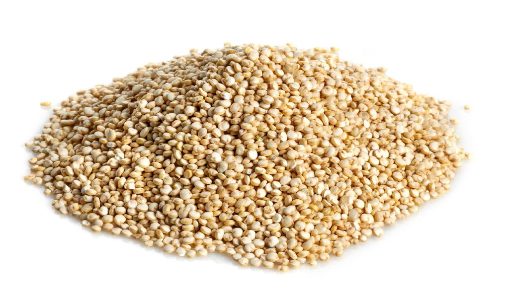 Продуктът представлява зърна от киноа (Chenopodium quinoa), с отстранени сапонини. Предназначен е за човешка консумация и е представен в опаковки от 300 грама, 500 грама и 25 килограма.