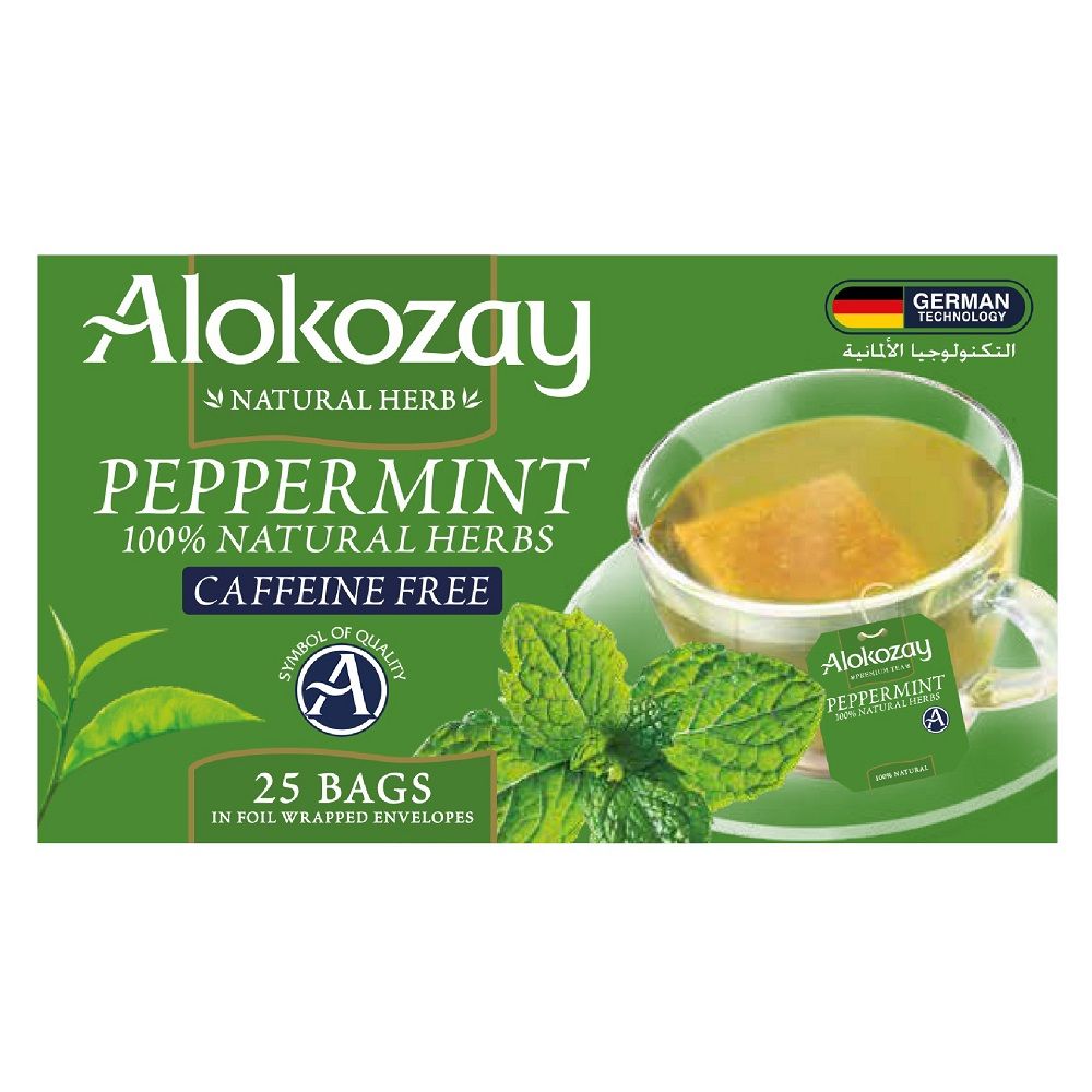 Τσάι απο 100% αποξηραμένη μέντα (peppermint) για την παρασκευή αφεψημάτων.
Το προϊόν συσκευάζεται σε χάρτινο κουτί περιτυλιγμένο με πλαστική μεμβράνη το οποίο περιέχει 25 ξεχωριστά φακελάκια των 2 γραμμαρίων.