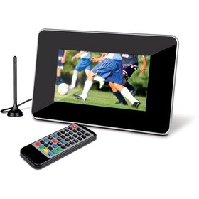 Dle údajů žadatele a předložené dokumentace se jedná o digitální fotorámeček s vestavěným DVB-T. Výrobek umožňuje přehrávání audio/video souborů, zobrazování obrázků a příjem digitálního televizního signálu.
Technické údaje:
- LCD barevný displej 8", formát obrazovky (16:9),
- rozlišení 800 x 400 bodů,
- vestavěný DVB-T,
- slot na karty SD/SDHC/MMC/MS,
- AV výstup, jack na sluchátka,
- USB konektor,
- podpora video souborů MPEG1/2/4,
- podpora formátu JPEG,
- postupné promítání obrázků,
- nastavitelný interval promítání 5s/10s/15s/30s/1m/3m,
- podpora audio/video formátu MP3, WMA, MPEG-Video,
- kalendář/hodiny/alarm,
- rozměry výrobku: 265 x 170 x 30 mm.
Příslušenství: stojánek, dálkové ovládání, AV kabel, síťový adaptér, externí anténa a český návod.