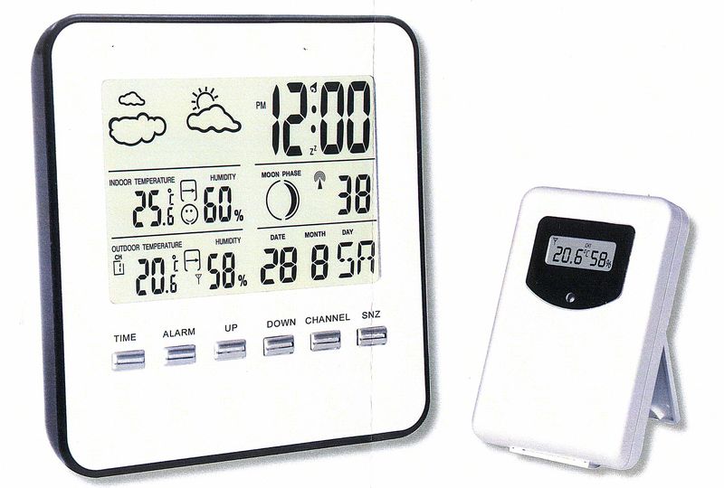 Dle deklarovaných údajů se jedná o domácí meteostanici s jedním čidlem. Stanice je kombinací teploměru, vlhkoměru a hodin s budíkem. Stanice měří vnitřní a vnější teplotu a vlhkost, zobrazuje fáze Měsíce a předpověď počasí pomocí ikon. Údaje z vnějšího prostředí lze získat až ze tří čidel (součástí balení je pouze jedno venkovní čidlo). 

Napájení stanice: 2 AAA (baterie).
Napájení čidla: 2 x AAA (baterie).
Rozměry stanice (mm): 130 x 130 x 25.
Rozměry čidla (mm): 65 x 100 x 25.
Rozlišení teploty: 0,1°C.