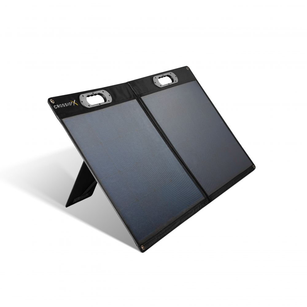 Dle deklarovaných údajů se jedná o přenosný skládací fotovoltaický generátor stejnosměrného proudu.
Slouží k fotovoltaické přeměně solární energie přímo na elektrický stejnosměrný proud k dobíjení především powerstanic, notebooků, kamer, fotoaparátů, tabletů, mobilních telefonů a dalších kompatibilních zařízení.
Skládá se ze solárních panelů, rozvodového boxu s příslušnými výstupy a kabeláže.
Maximální výkon: 100 W.

Účinnost článků: 23 %.

Výstupní napětí: 18 V.

Výstupy:
— USB-A: 5V/2,4A;
— USB-A (QC 3.0): 5V/3A, 9V/2A, 12V/1,5A;
— USB-C PD 45W:	5V/3A, 9V/3A, 12V/3A, 15V/3A, 20V/2,25A; 
— DC: 18V/100W.

Hmotnost: 4,8 kg.