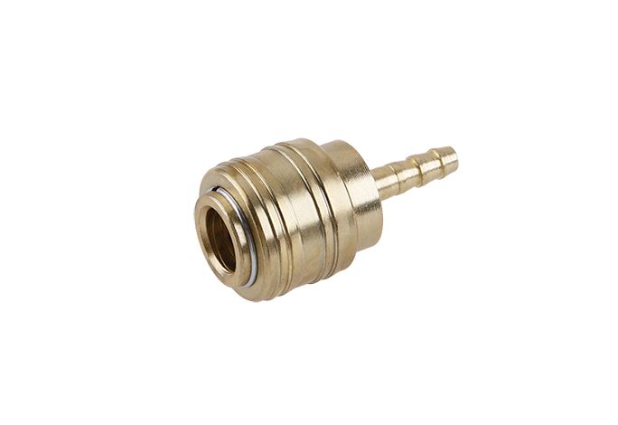 Dle poskytnutých údajů a předloženého vzorku se jedná o rychlospojky s hadicovou vsuvkou o velikosti 6 mm až 13 mm, které slouží k propojení ve vzduchotechnice. Výrobky mají kruhový průřez, s hadicovou vsuvkou na jedné straně a hadicovou rychlospojkou na druhé. Vnější středová část má podobu matice.