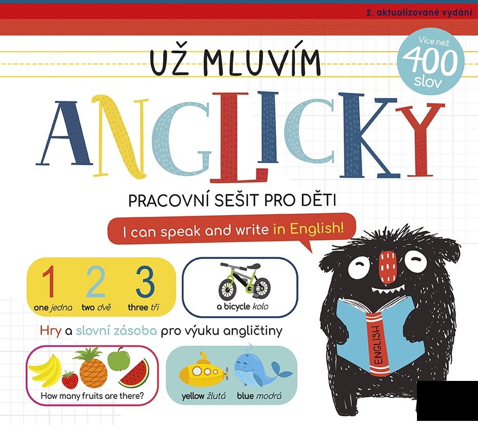 Dle poskytnutých údajů se jedná o obrázkovou tištěnou knihu s aktivitami a cvičeními pro přípravu do školy, určenou pro děti (dětský pracovní sešit).

Kniha obsahuje 50 ilustrovaných stran aktivit a úkolů (např. procvičování písmen, čísel a barev, omalovánky, čtení, hledání rozdílů), které připravují dítě na školu a pomáhají s učením.

Výrobek slouží k procvičování grafomotorických dovedností dítěte. Vhodné pro děti od 5 let.

Rozměr celého výrobku: 330 x 290 x 5 mm.
Materiál: papír.
Vazba: blok.

Určeno pro drobný prodej.