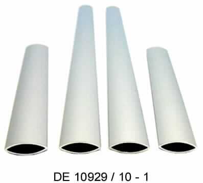 Rohr aus Aluminium

Bei der Ware handelt es sich um ein Hohlerzeugnis (Rohr) mit über die gesamte Länge gleichbleibendem Querschnitt in Form einer Ellipse und gleichbleibender Wanddicke. Bei dem Material handelt es sich um eine Aluminiumlegierung. Das Erzeugnis wird durch Strangpressen hergestellt, ist oberflächlich eloxiert und auf bestimmte Abmessungen abgelängt. Es wird in Ordnungssystemen von Möbelschränken verwendet.

Zolltariflich handelt es sich um ein Rohr aus einer Aluminiumlegierung, mehr als nur stranggepresst.