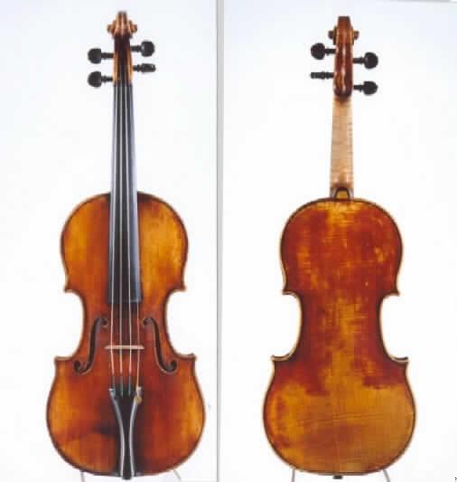 Sammlungsstück von geschichtlichem Wert aus Holz, sog. Violine von Nicolas Lupot, Paris 1794.
Es handelt sich um eine Violine mit einer Unterseite aus Fichten- und einer Oberseite aus Ahornholz. Das Musikinstrument ist mit einer orange-rötlichen Lackierung versehen. 
Das Musikinstrument ist von hohem Wert und stellt sich als Arbeit von Nicolas Lupot (Lebensdaten 1758 - 1824) dar, der als bester Geigenbauer seiner Zeit hervorragende Instrumente gefertigt hat (Ehrenname "französischer Stradivari"). 
Das Instrument erfüllt die Voraussetzungen eines Sammlungsstückes von (musik-)geschichtlichem Wert i. S. der EuGH-Urteils vom 10. 10. 1985 - Rs. 200/84.
Maße: 357 x 163 x 110 x 203 mm

Anlage: 1 Abbildung