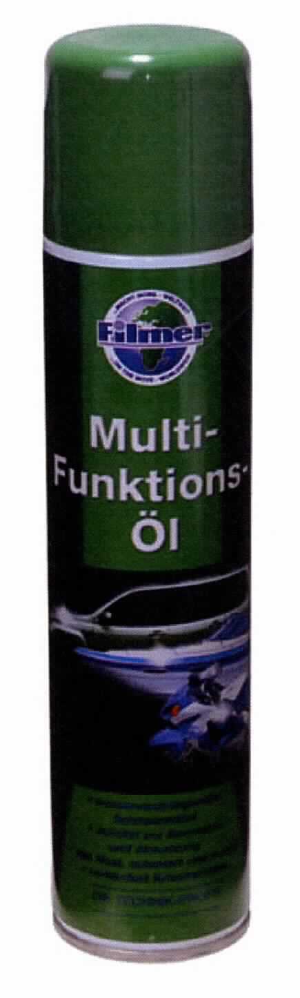Angaben:
Multifunktionsöl in einer 300 ml Spraydose. Löst Rost, dient als Schmiermittel und bietet Korrosionsschutz. Zur Anwendung im Werkstattbereich.

Befund:
Zubereitetes Schmiermittel, Erdöl oder Öl aus bituminösen Mineralien von weniger als 70 GHT enthaltend