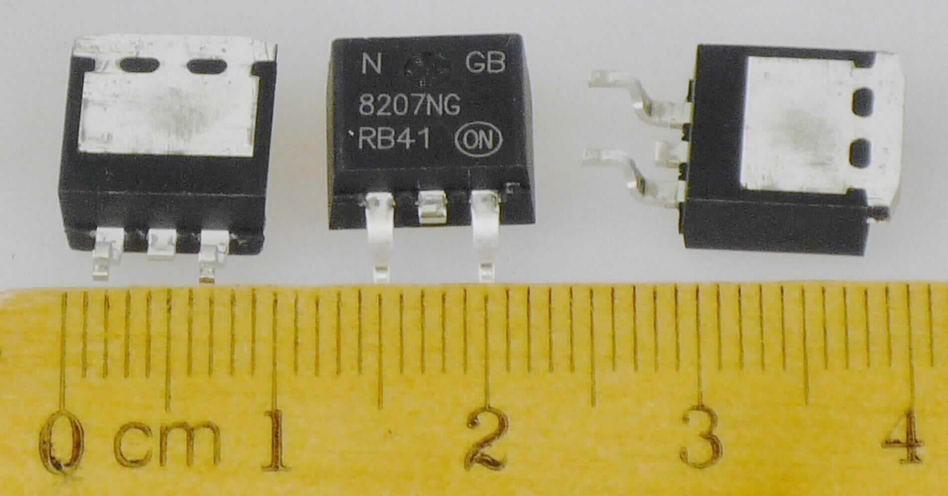 Ignition IGBT (Continental Teile-Nummer A2C00044994),
- mit einem N-Kanal-IGBT, Widerständen und Schottkydioden,
- in Form einer monolithischen integrierten Schaltung
- in einem TO263 (D²PAK) Gehäuse mit Anschlüssen (Abbildung siehe Anlage).

"Elektronische integrierte Schaltung, kein Prozessor, Steuer- und Kontrollschaltung, Speicher oder Verstärker - Ignition IGBT in Form einer monolithischen integrierten Schaltung"