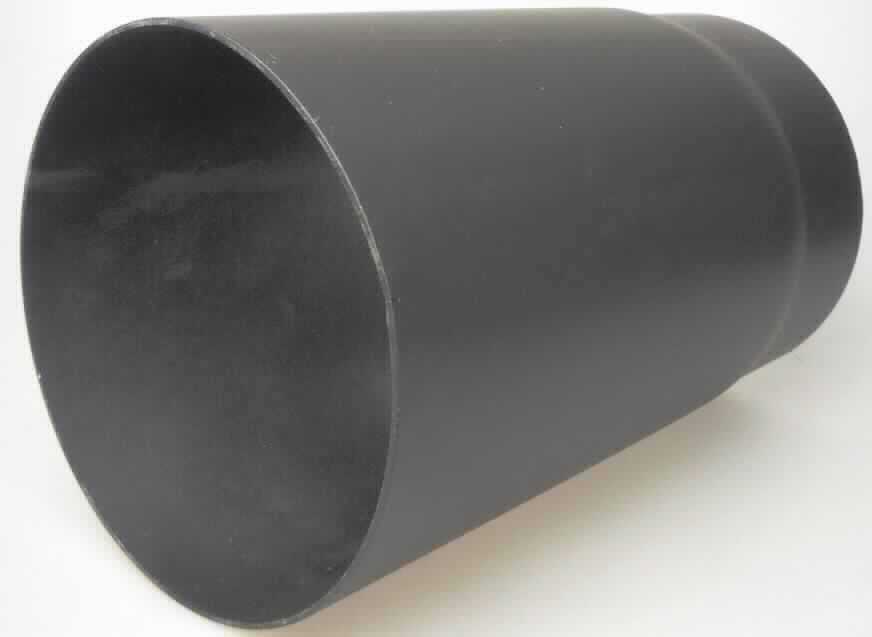 Es handelt sich um etwa 250 mm lange Hohlzylinder aus Stahl, mit kreisrundem Querschnitt mit einem Aussendurchmesser von ca. 154 mm, die an einem Ende auf einer Länge von etwa 50 mm auf einen Durchmesser von 149 mm reduziert sind und die eine Wanddicke von etwa 2 mm aufweisen. Die Erzeugnisse sind mit einer hochhitzebeständigen Lackierung versehen und werden beim Anschluss eines Ofens an den Kamin zum Verbinden (Einstecken) mit weiteren Rohrelementen von Ofenrohren verwendet. 
- Antragstellerangeben -

Abbildung siehe Anlage.

Derartige Erzeugnisse gehören als "Teile aus Stahl, von Raumheizöfen aus Stahl" zum TARIC-Code 7321 9000 00.