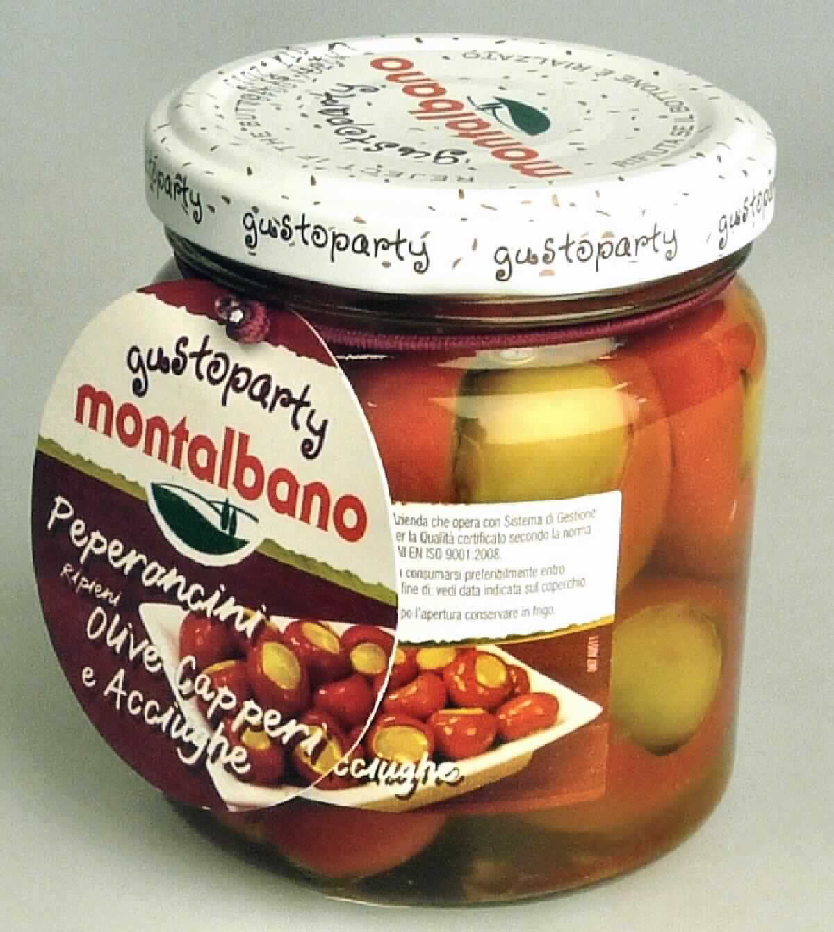 Kirschpaprika, zubereitet.

Antragsangaben (als zutreffend unterstellt): Kirschpaprika gefüllt mit Kapern, Oliven und Anchovipaste. Aufmachung: im Glas. Nettoinhalt: 212 ml. Zutaten: Kirschpaprika, Sonnenblumenöl, grüne Oliven, Kapern, Anchovipaste in Olivenöl, Salz, Essigsäure aus Zuckerrohr, Zitronensäure, Milchsäure, Ascorbinsäure.

Beschaffenheit des vorgelegten Warenmusters: Originalglas, darin rote Kirschpaprikas, gefüllt mit je einer grünen Olive und Kapern, in einer gelben, öligen Lake. Die Kirschpaprika weist einen leicht brennenden Geschmack auf. Gehalt an freier flüchtiger Säure i. S. der ZAnm 1 zu Kap 20: mindestens 0,5 GHT. 
Aufschrift, auszugsweise: "gustoparty Montalbano".

Gemüse, Früchte, Nüsse und andere genießbare Pflanzenteile, mit Essig oder Essigsäure zubereitet oder haltbar gemacht, andere, Früchte der Gattung Capsicum, mit brennendem Geschmack.