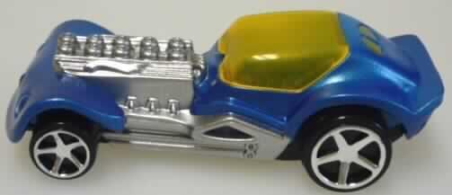 Anderes als zuvor in der Position 9503 erfasstes Spielzeug, mit eingebautem Motor, aus Kunststoff, sog. Motiv "Dieselboy" der Serie "Mc Donald's - Hot Wheels 2009". 

Das futuristisch anmutende Fantasieauto besteht aus Kunststoff. Es hat eine Größe von ca. 8,5 x 4 x 2,7 cm (L x B x H) und verfügt über bewegliche Räder sowie einen Rückziehmotor. 

Das Auto dient der spielerischen Unterhaltung und ist in einem Polyethylenbeutel verpackt.

Ein Bild der Ware befindet sich im Internet unter:
http://ec.europa.eu/taxation_customs/dds/ebticau_de.htm.