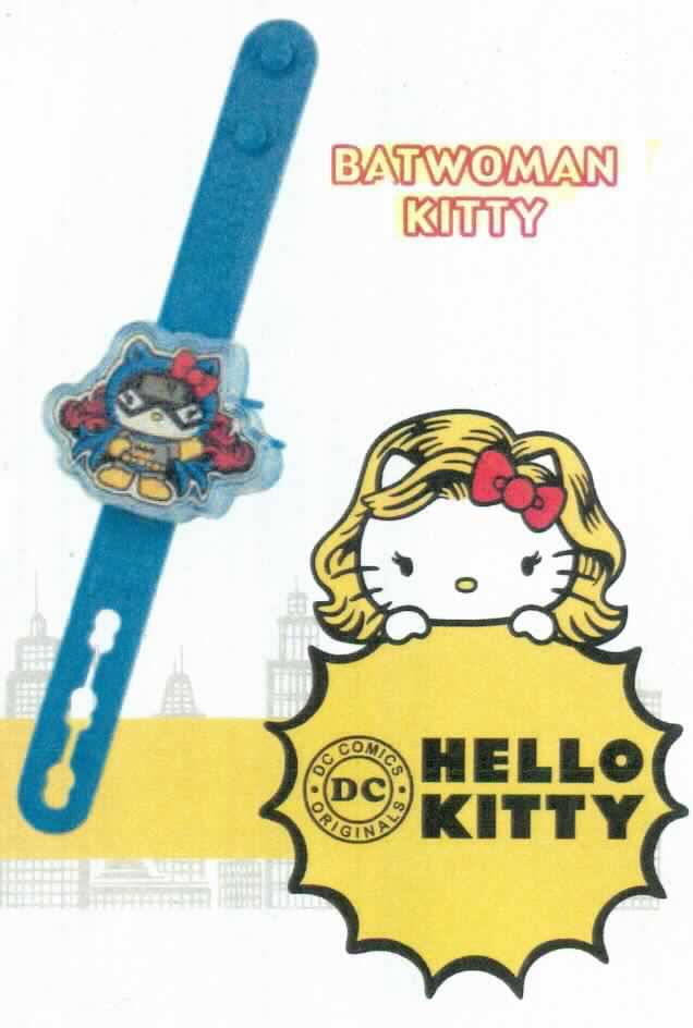 Bei dem Erzeugnis aus der Serie "McDonalds - Hello Kitty / DC Comics Watches 2015" (Motiv: Batwoman Kitty) handelt es sich um eine Armbanduhr mit einem Kunststoffgehäuse in Form eines Katzenkopfes und einem Kunststoffarmband. In dem Kunststoffgehäuse sind eine große Darstellung der Batwoman Kitty und ein kleines Anzeigenfeld untergebracht.

Die elektrisch betrieben Armbanduhr (Batterie) ist mit zwei Funktionstasten zum Stellen und Wechseln der optoelektronischen Anzeige ausgestattet. Mit Hilfe der Tasten kann die Uhrzeit und die Stoppeinrichtung bedient werden.

Die in einer durchsichtigen Kunststofftüte verpackte Ware ist als "elektrisch betriebene Armbanduhr nur mit optoelektronischer Anzeige, nicht von der Position 9101 erfasst" einzureihen.