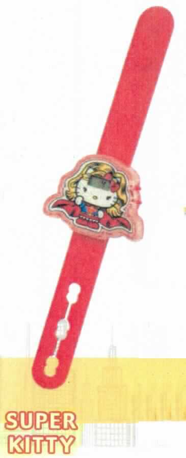 Bei dem Erzeugnis aus der Serie "McDonalds - Hello Kitty / DC Comics Watches 2015" (Motiv: Super Kitty) handelt es sich um eine Armbanduhr mit einem Kunststoffgehäuse in Form eines Katzenkopfes und einem Kunststoffarmband. In dem Kunststoffgehäuse sind eine große Darstellung der Super Kitty und ein kleines Anzeigenfeld untergebracht.

Die elektrisch betrieben Armbanduhr (Batterie) ist mit zwei Funktionstasten zum Stellen und Wechseln der optoelektronischen Anzeige ausgestattet. Mit Hilfe der Tasten kann die Uhrzeit und die Stoppeinrichtung bedient werden.

Die in einer durchsichtigen Kunststofftüte verpackte Ware ist als "elektrisch betriebene Armbanduhr nur mit optoelektronischer Anzeige, nicht von der Position 9101 erfasst" einzureihen.