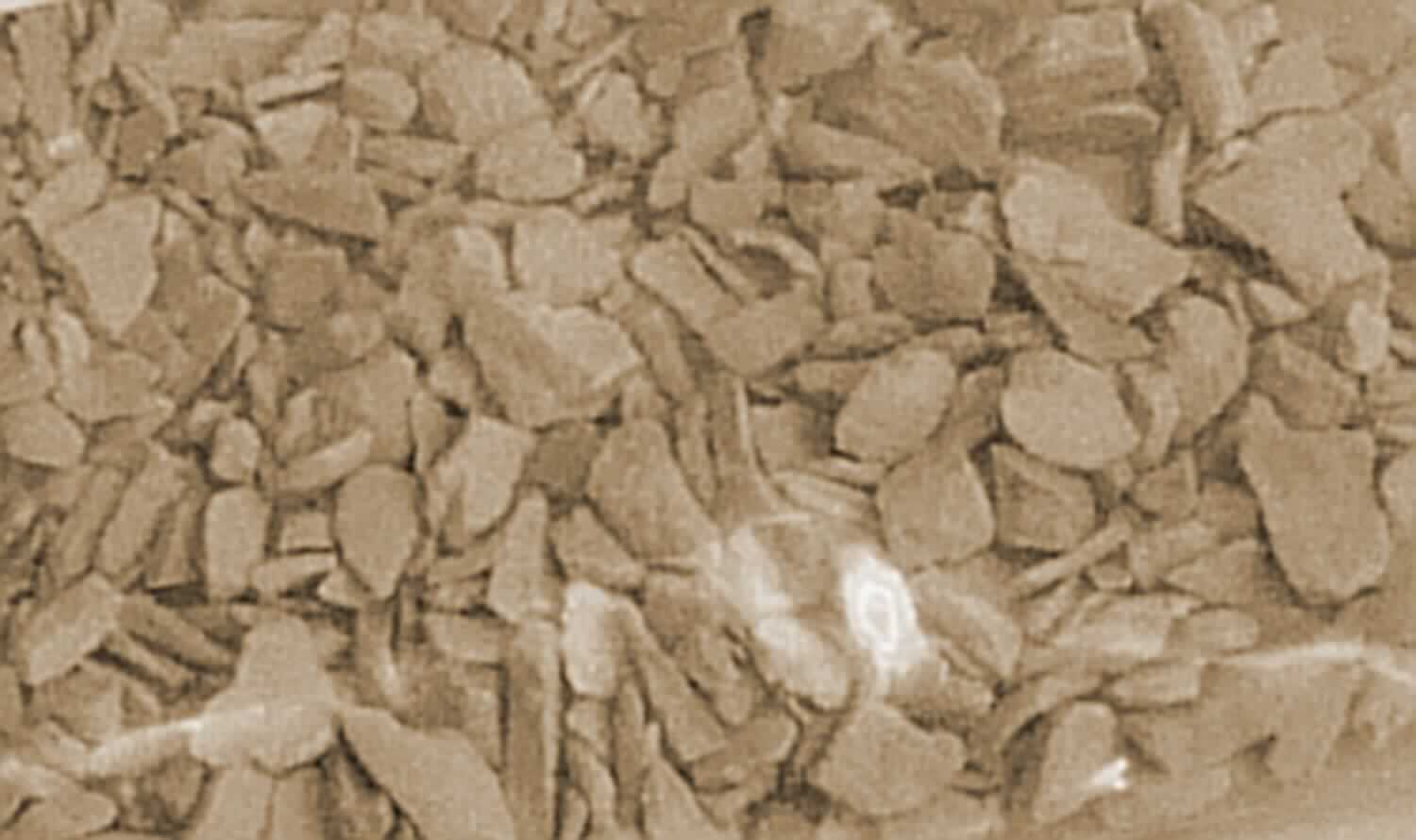 Angaben:
WOLLATROP-T/FC ist ein speziell aufbereitetes, 100% mineralisches Produkt. Durch die stark aktivierte Oberfläche wirkt WOLLATROP-T/FC als thixotropes rheologisches Additiv. Es liegt in Form von Flocken vor, diese sind leicht in Wasser dispergierbar.

Warenbeschaffenheit:
cremefarbenes Granulat

Befund:
andere mineralische Stoffe, anderweit weder genannt noch inbegriffen