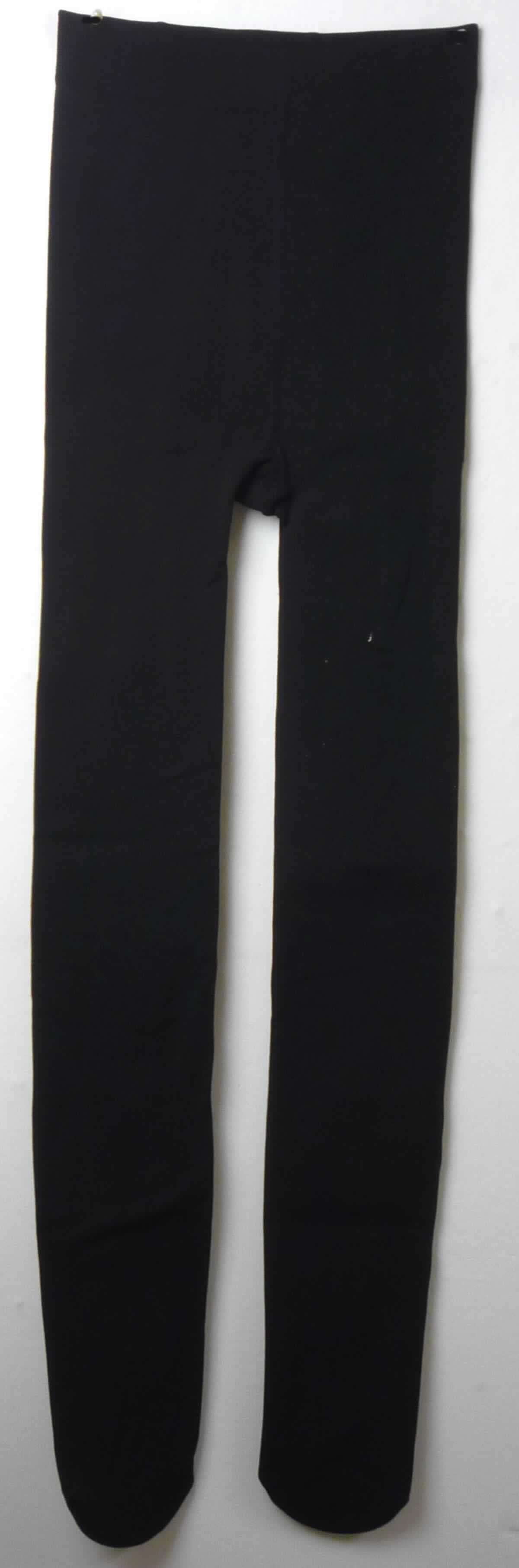Strumpfhose, sog. Damen Thermo-Strumpfhose, NAN 2967287, Größe L, Foto siehe Anlage,
- mit einer bedruckten Pappbanderole umwickelt,
- aus ca. 1,1 mm dicken, einfarbigen, einseitig (Innenseite) gerauten Gewirken aus laut Antrag 95 % Polyester 
  und 5 % Elasthan (beides synthetische Chemiefasern); mit einem Titer der einfachen Garne von mehr als 
  67 dtex, somit keine Ware der Unterposition 6115 2100,
- in der Taille abschließend; mit einem ca. 4 cm breiten, doppelt gearbeiteten, elastischen Bund, 
- ohne Öffnung und ohne Verschluss, 
- hinten mit einem erweiternden Einsatz,
- im Strumpfbereich nahtlos gewirkt und an den Zehenspitzen zusammengenäht; mit einem Fußteil ohne 
  ausgearbeitete Ferse,
- ohne degressive Kompression.

"Strumpfhose, aus Gewirken, andere als solche mit degressiver Kompression, aus synthetischen Chemiefasern,
 mit einem Titer der einfachen Garne von mehr als 67 dtex"