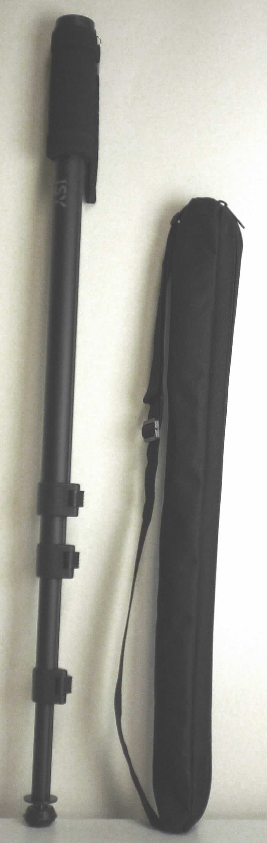 Sog. Einbeinstativ, im Wesentlichen bestehend aus einem ausziehbaren Einbeinstativ aus Aluminium, das mit einem Handgriff mit Neoprenummantelung und einer Handschlaufe ausgestattet ist.

Das Stativ ist in vier Beinsegmente aufgeteilt, sodass es mit drei Schnellspannklemmen von ca. 54,0 bis zu einer Höhe von ca. 171,0 cm ausgezogen und arretiert werden kann. Obenauf ist ein Teller mit einem Außengewinde für den Kameraanschluss, am Beinende sorgt ein Gummifuß mit Spike für sicheren Stand. 

Das Stativ mit einer max. Traglast von ca. 3 kg ist in einer Tragetasche mit Schulterriemen verpackt und dient als Foto- bzw. Videostativ, z.B. für Spiegelreflexkameras.

äußere Form: siehe Abbildung in der Anlage

Die Ware wird als "Zubehör erkennbar hauptsächlich bestimmt für Fotoapparate" eingereiht.