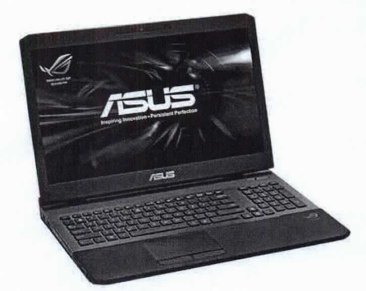 Tragbarer Rechner, sog. ASUS Laptop G75VW-DH72, im Wesentlichen bestehend aus einer Zentraleinheit mit Prozessor, Arbeitsspeicher, Grafik- und Audiobausteinen, WLAN- und Bluetooth-Modul, Festplattenlaufwerk, optischem Laufwerk, 17,3 Zoll Farbdisplay mit LED-Hintergrundbeleuchtung, Tastatur, Touchpad, Lautsprecher und Akkumulator in einem gemeinsamen, ca. 41 x 32 x 5 cm (B x T x H) großem Gehäuse mit Mikrofon-, Kopfhörer-, HDMI-, Stromversorgungs-, VGA-, Ethernet- und USB-Anschlüssen sowie Einschubschacht für Speicherkarten und Web-Kamera.
Das 3,9 kg schwere Gerät verfügt über Speicher für Datenverarbeitungsprogramme und Daten, ist frei programmierbar nach Benutzeranforderungen, vermag Rechenoperationen nach Benutzeranweisungen durchzuführen und ist in der Lage, den Programmablauf durch logische Entscheidungen selbst zu ändern.

Die Ware wird als "tragbare automatische Datenverarbeitungsmaschine mit einem Gewicht von weniger als 10 kg, aus einer Zentraleinheit, einer Tastatur und einem Bildschirm bestehend" eingereiht.

Anlage: 1 Abbildung