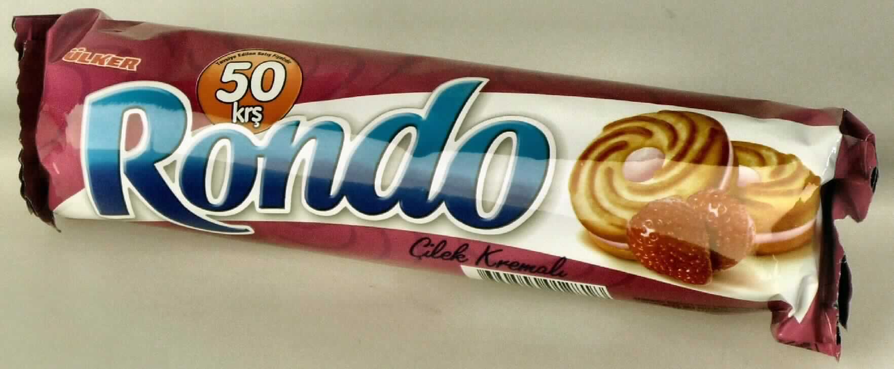 Doppelkekse mit Erdbeer-Cremefüllung

Antragsangaben:
128-1 Ülker Rondo Doppelkekse mit Cremefüllung mit Erdbeergeschmack 75 g

Milchfett 0,03 - 0,04 %
Milchprotein 0,4 - 0,5 %
Stärke/Glucose 36 - 38 %
Zucker 27 - 29 %

Beschreibung der vorgelegten Warenprobe:
Bunt bedruckte Kunststoffschlauchfolienbeutel mit Angaben zum Produkt (Doppelkekse mit Cremefüllung) und 
zu den Zutaten (Weizenmehl, 25 % Cremefüllung (Zucker, pflanzliches Fett, Maisstärke, Milchpulver, Fruchtpul-
ver Erdbeere 1,4%, Aroma, Emulgator, Farbstoff), pflanzliches Fett, Zucker, Fructosesirup, Glucosesirup, Salz, Molkenerzeugnis, Milchpulver, Backtriebmittel, künstliches Aroma); darin runde, hellbraune, spiralförmig gemus-terte Doppelkekse (Durchmesser ca. 4 cm) mit einer rosafarbenen Cremefüllung; Geschmack nach Mürbegebäck und Erdbeerfettcreme, süß. 

Wassergehalt im Keksanteil*: 12 GHT oder weniger
Fettgehalt im Keksanteil*: 35 GHT oder weniger 
Stärke/Glucose**: 25 bis weniger als 50 GHT
Saccharose/Invertzucker/Isoglucose***: 5 bis weniger als 30 GHT
Milchfett****: weniger als 1,5 GHT
Milchprotein****: weniger als 2,5 GHT

*: abgeleitet aus den Antragsangaben
**: festgestellt gemäß VO (EG) 900/2008, VO (EU) 118/2010 
***: festgestellt gemäß VO (EG) 900/2008
****: Antragsangaben

Backware, Kekse gesüßt, ohne kakaohaltigen Überzug, mit einem Gehalt an Milchfett von weniger als 8 GHT, 
Doppelkekse mit Füllung