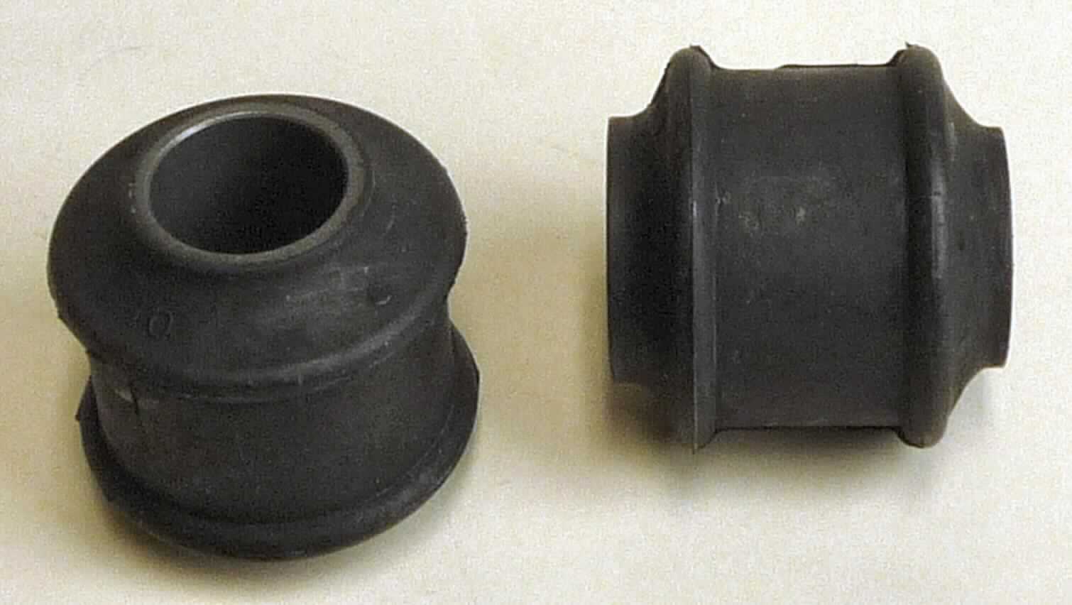 Angaben des Antragstellers: 
Buchse mit Innenhülse eingebaut in Stoßdämpfer
Das Bauteil dient der Reduzierung von Vibrationen. 
Laut dem beigefügten Datenblatt besteht die Buchse aus Naturkautschuk und Metall.
 
Feststellungen an einem Warenmuster:
Metallhülse (Länge ca. 4,2 cm) mit einer dicken Gummiummantelung.

Befund:
Es handelt sich um eine Gummi-Metallware der Unterposition (KN) 4016 9991. Der Kautschukanteil ist charakterverleihend für die Buchse.