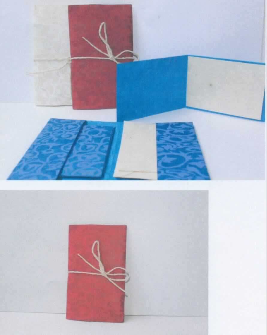 Bei der als "Briefpapier aus Loktapapier" bezeichneten Ware handelt es sich nach den Angaben der Antragstellerin sowie dem zur Veranschaulichung vorgelegten Warenmuster um eine Zusammenstellung von Schreibwaren, bestehend aus 
- fünf rechteckigen Klappkarten aus handgeschöpftem Papier (Format im
  zusammengeklappten Zustand etwa 11,0 x 8,0 cm), die außen mit einem 
  ornamentartigen Muster bedruckt und innen mit einem eingeklebten, 
  rechteckigen Papierzuschnitt (Format etwa 10,3 x 7,3 cm) versehen ist und 
- fünf passenden Briefumschlägen aus handgeschöpftem Papier (Format etwa
  11,5 x 8,1 cm).
Die Zusammenstellung ist in einem Umschlag aus bedrucktem, handgeschöpftem Papier verpackt, der mittels einer Kordel aus Papiergarn verschlossen wird.

Abbildung siehe Anlage. 

Derartige Waren gehören als "Zusammenstellungen von Schreibwaren aus Papier, in Schachteln, Taschen und ähnlichen Behältnissen, aus Papier oder Pappe" zum TARIC-Code 4817 30 00 00.