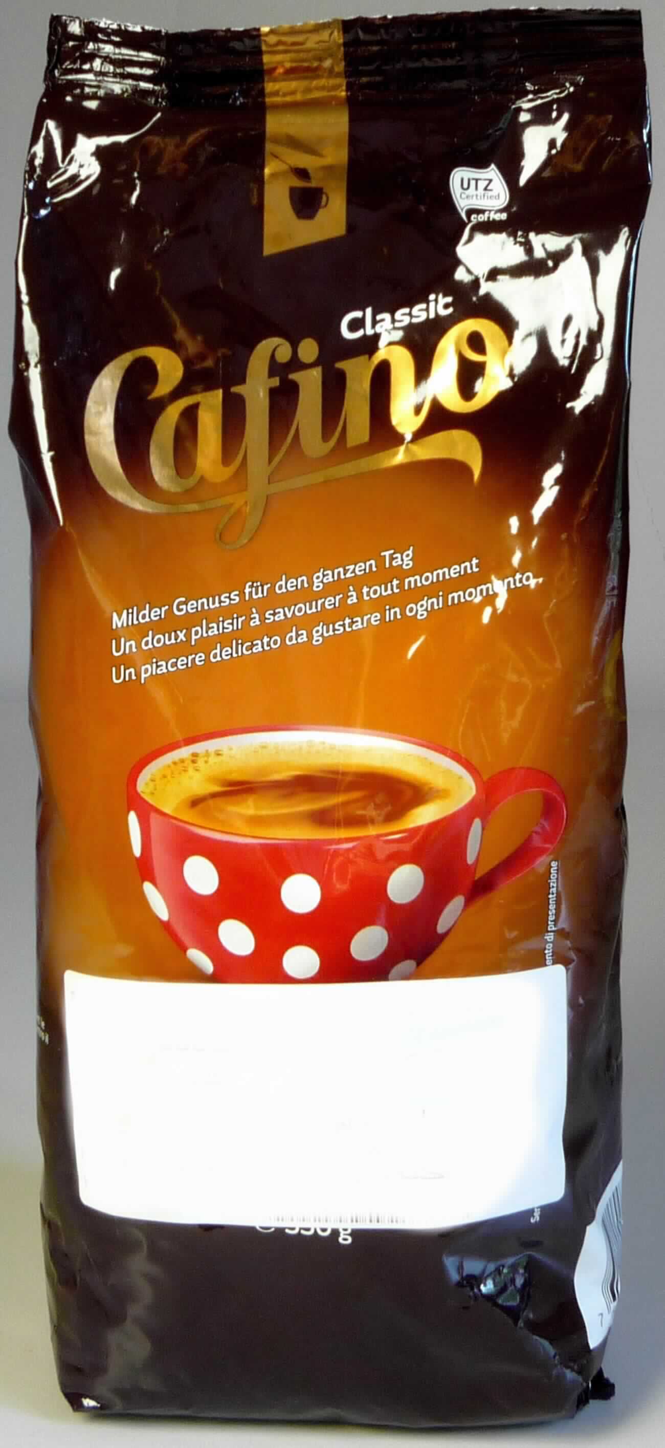 Löslicher Kaffee mit Zichorie und Glucosesirup

Beschaffenheit des vorgelegten Warenmusters: 
Brauner, buntbedruckter Folienbeutel mit Aufdruck der Warenbezeichnung (löslicher Extrakt aus Kaffee und 
Zichorie mit Glucosesirupzusatz) sowie der Angaben u. a. zu den Zutaten, zum Nährwert, zur Zubereitung 
(4,5 g mit 150 ml 85 - 90 °C heißem Wasser übergießen) und zur Inhaltsmenge (550 g).

Inhalt: Feines, braunes, wasserlösliches Pulver; Geruch aromatisch, nach Röststoffen, schwach nach Kaffee; 
Geschmack leicht süßlich, bitter, nach Röststoffen, nach Kaffee; anleitungsgemäße Zubereitung ergibt ein 
Kaffeegetränk.

Glucose oder Stärke (gemäß Packungsaufdruck): mehr als 5 GHT

Zubereitung auf der Grundlage von Auszügen aus Kaffee, mehr als 5 GHT Glucose oder Stärke enthaltend