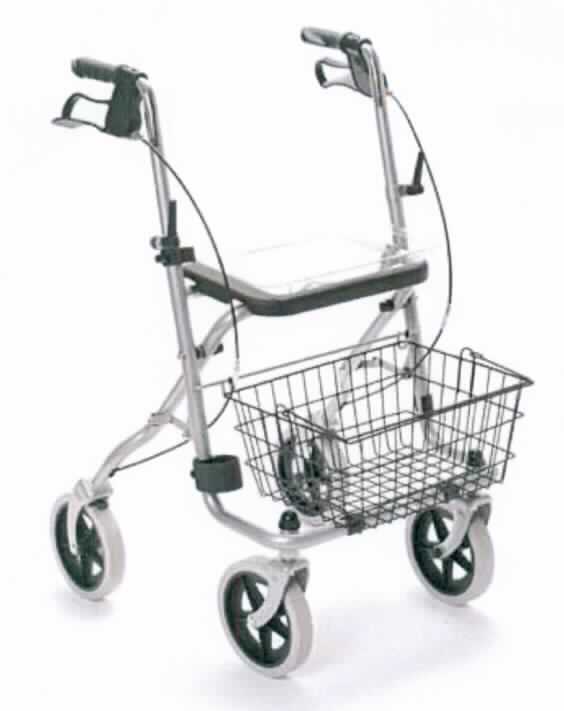 Standard-Rollator Migo, Art.Nrn. 723500000/723100000, in Form eines Metallgestells mit Sitzplatte auf vier gummibereiften Rädern (Durchmesser: 190 mm), mit zwei Doppelfunktionsbremsen (Bremsen, Feststellen) an den anatomisch geformten Handgriffen. Der im Innen- und Außenbereich einsetzbare Apparat ist mit Korb und Tablett als Ablage für mitgeführte Gegenstände sowie mit einem Stockhalter ausgestattet. Er dient gehbehinderten Personen zur Unterstützung bei der Fortbewegung.
Zur äußeren Form siehe Abbildung in Anlage.
Die Ware wird als "den Krücken ähnlicher orthopädischer Apparat für Menschen" eingereiht.