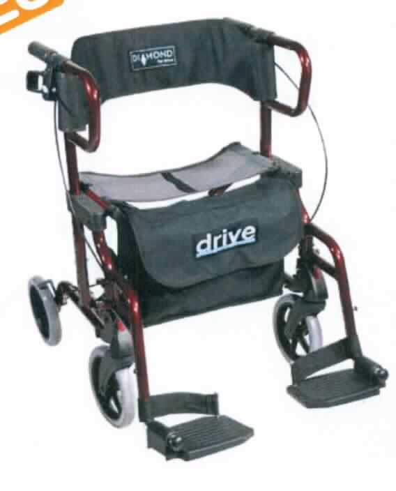 Rollstuhl, sog. Rollator, Art.Nr.: 745R, Foto siehe Anlage,
- ohne Vorrichtung zur mechanischen Fortbewegung, 
- im Wesentlichen bestehend aus einem Gestell aus unedlen Metallen mit vier Rädern,
  Sitzfläche, Rückenlehne, kurzen Armlehnen, Handbremse, abnehmbaren, schwenkbaren
  Fußstützen und zwei Handgriffen zum Schieben des Rollstuhls,
- die Ware kann konstruktionsbedingt gleichermaßen als "Rollstuhl für Behinderte" 
  im Sinne der Position 8713, sowie als Rollator ("orthopädische Vorrichtung für Menschen")
  im Sinne der Position 9021 verwendet werden,
- aufgrund der genaueren Warenbezeichnung ist die Ware gemäß Allgemeiner Vorschrift 3 a)
  der Position 8713 zuzuweisen.

"Rollstuhl für Behinderte, ohne Vorrichtung zur mechanischen Fortbewegung"
