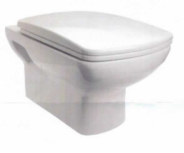 Keramisches Klosettbecken, sog. Wand-Tiefspül-WC "Fiona", Order Nr. 221.149, Foto siehe Anlage,
ein Warenmuster wurde nicht vorgelegt, die Einreihung erfolgt anhand der Antragsangaben,
aus verschiedenen Bestandteilen zusammengesetzte Ware, bestehend aus
- einem weißen Toilettenbecken (WC) zum Aufhängen,
- - keramisches Erzeugnis, nach vorheriger Formgebung gebrannt, tonmineralhaltiges Material enthaltend,
- - aus Porzellan,
- - zu sanitären Zwecken,
- einem Toilettensitz mit Deckel aus Kunststoffen,
- - mit Scharnieren aus unedlem Metall,
- das Toilettenbecken bestimmt im Hinblick auf den Umfang und seiner Bedeutung in Bezug auf 
  die Verwendung den wesentlichen Charakter der zusammengesetzten Ware.

"Keramisches Klosettbecken zu sanitären Zwecken, aus Porzellan"